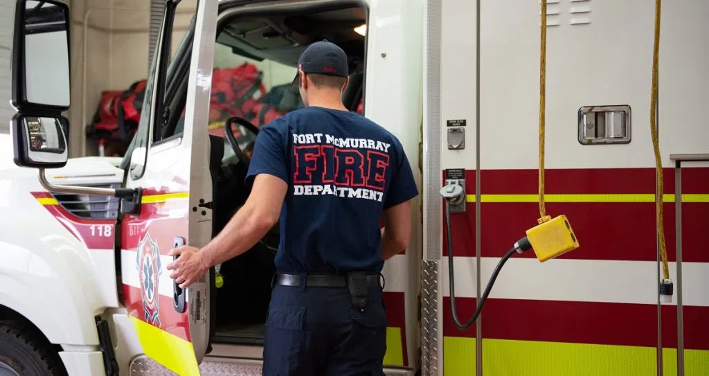 RMWB Ambulance. Image from RMWB Medial Release May 1, 2023