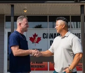 Chard Métis Dene Group deal with Canadian Overhead Doors