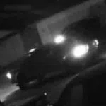 Surveillance footage of the vehicle involved