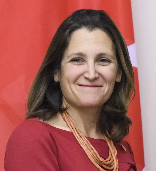 Former deputy PM Chrystia Freeland appointed to key Ukraine recovery role