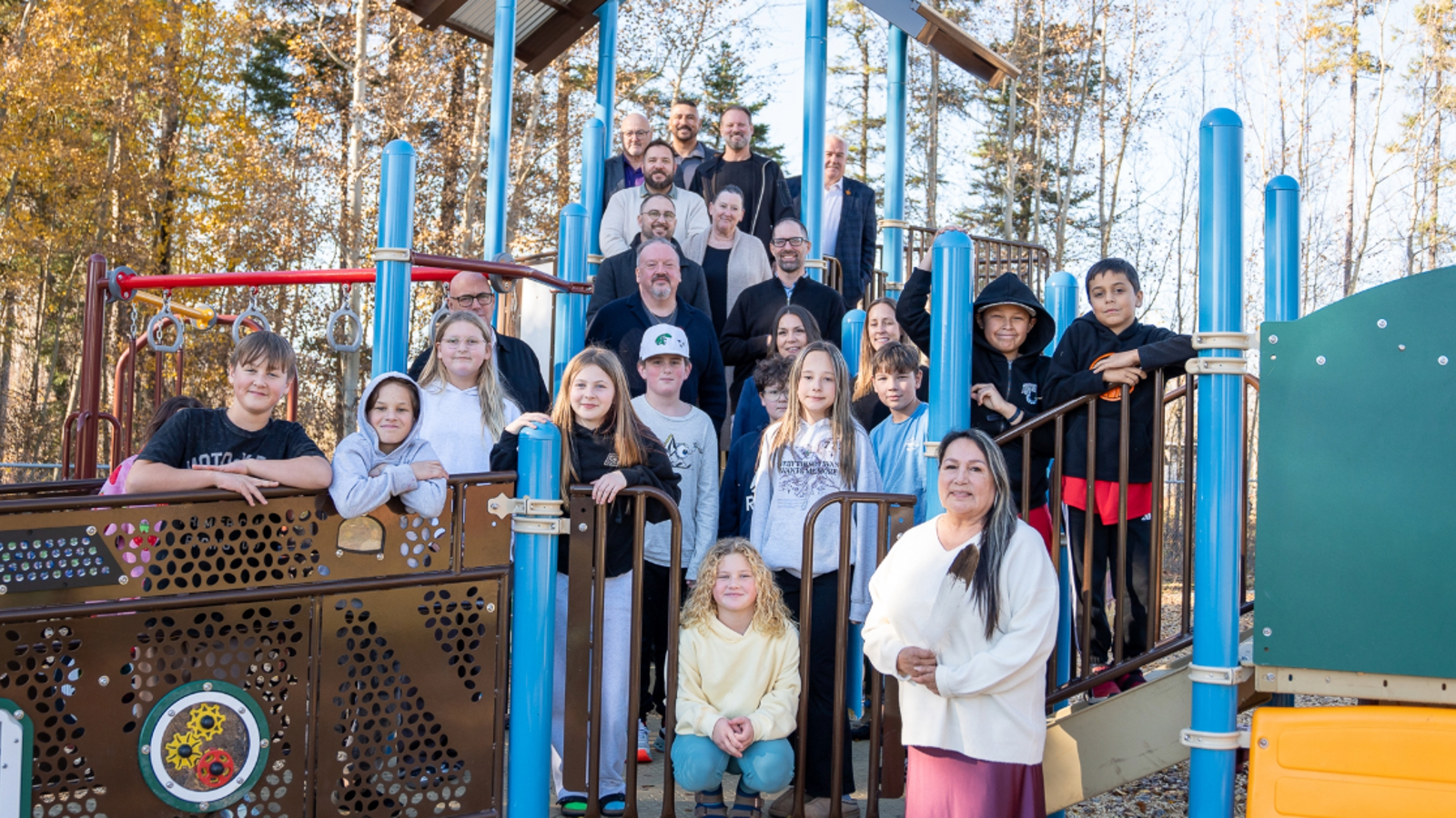 Anzac playground opening