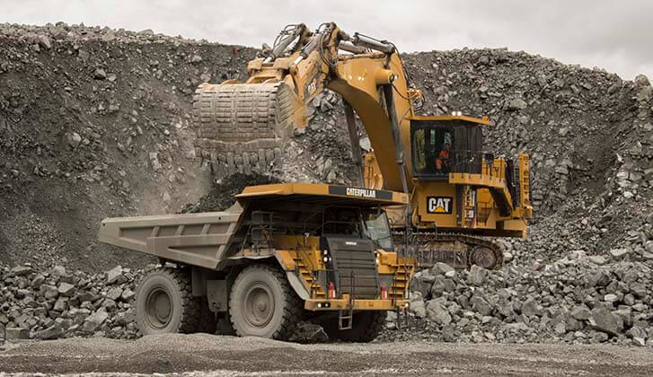 Finning International, Heavy equipment, web image via https://www.finning.com/