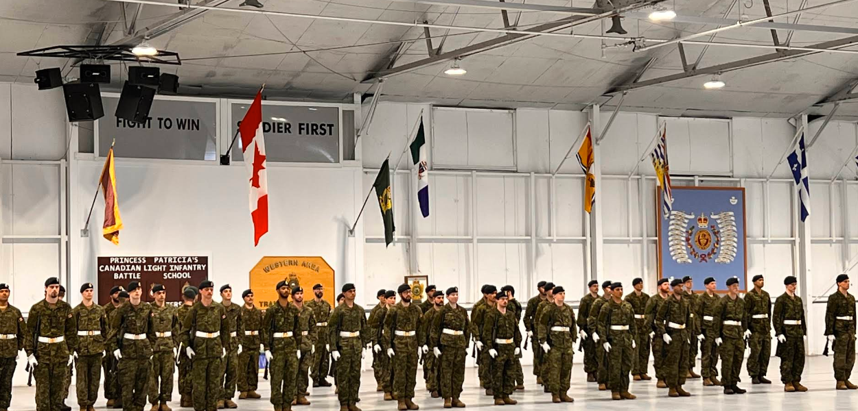 PPCLI Battle school at CFB Wainwright. Image by Steve Bicknell, Google maps CC License.