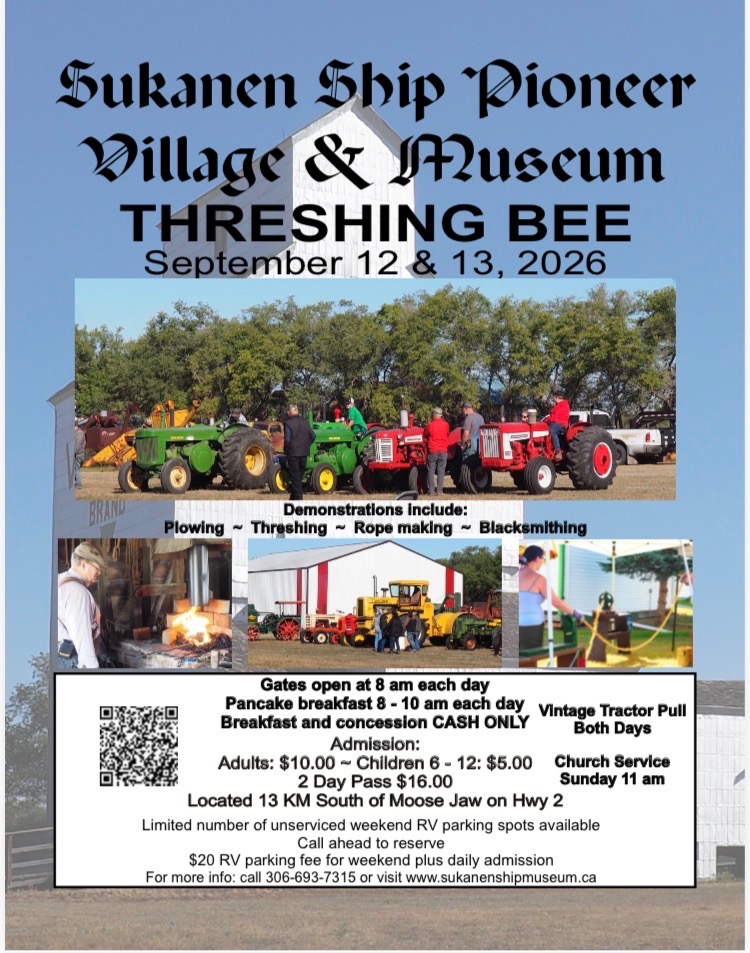 This weekend might be on the cool side, but a chance to experience harvest from the past is heart warming.