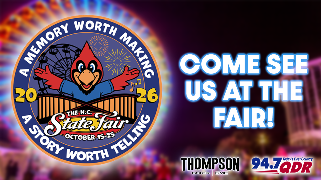 Feature: https://www.947qdr.com/2026/10/14/2026-nc-state-fair/