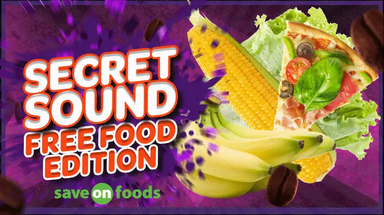 WILD Secret Sound – Free Food Edition!