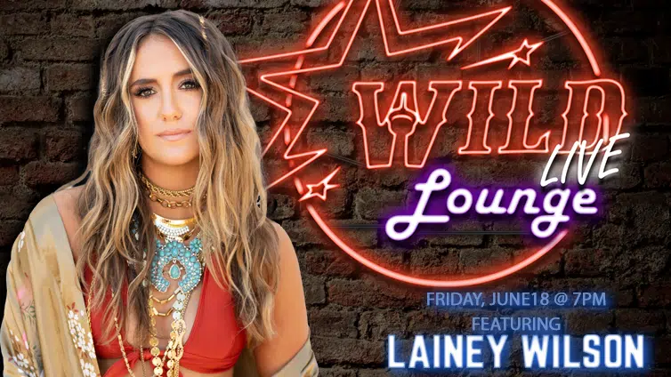 Lainey Wilson at the WILD Live Lounge