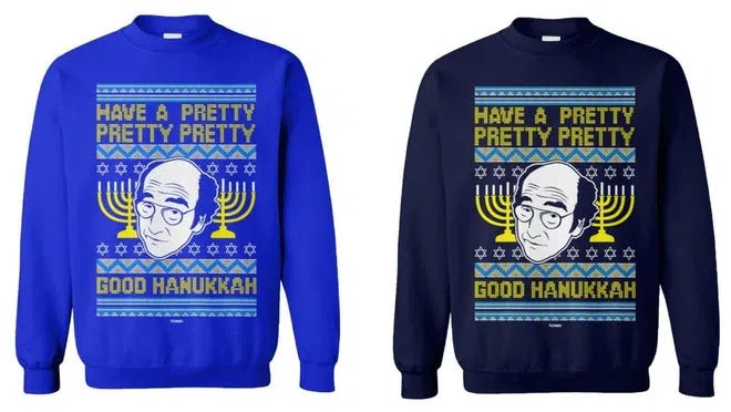 If you'll be hanging out with your dad this holiday, one-up him with a sweater that oozes of dad joke vibes.