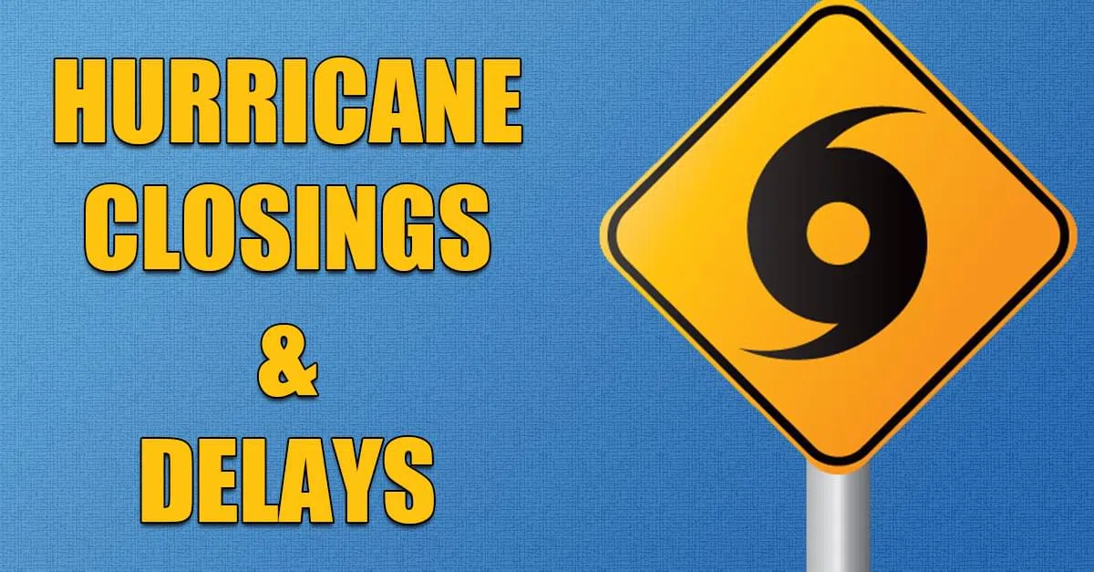 Hurricane Closings