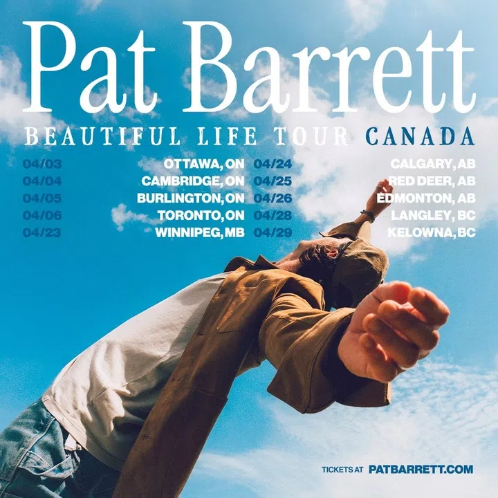 Pat Barrett Concert Graphic 2025