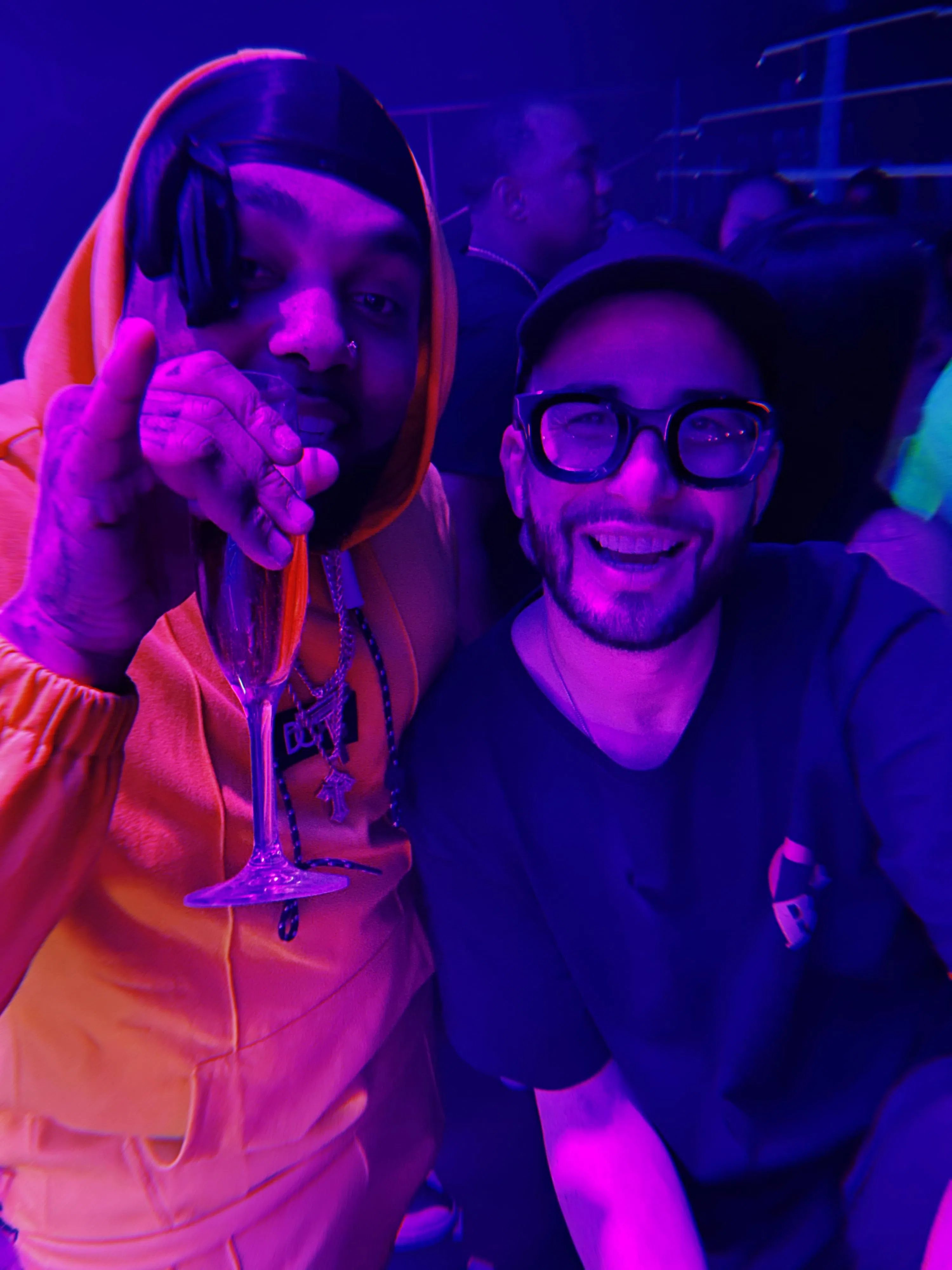 AD and Justin Credible