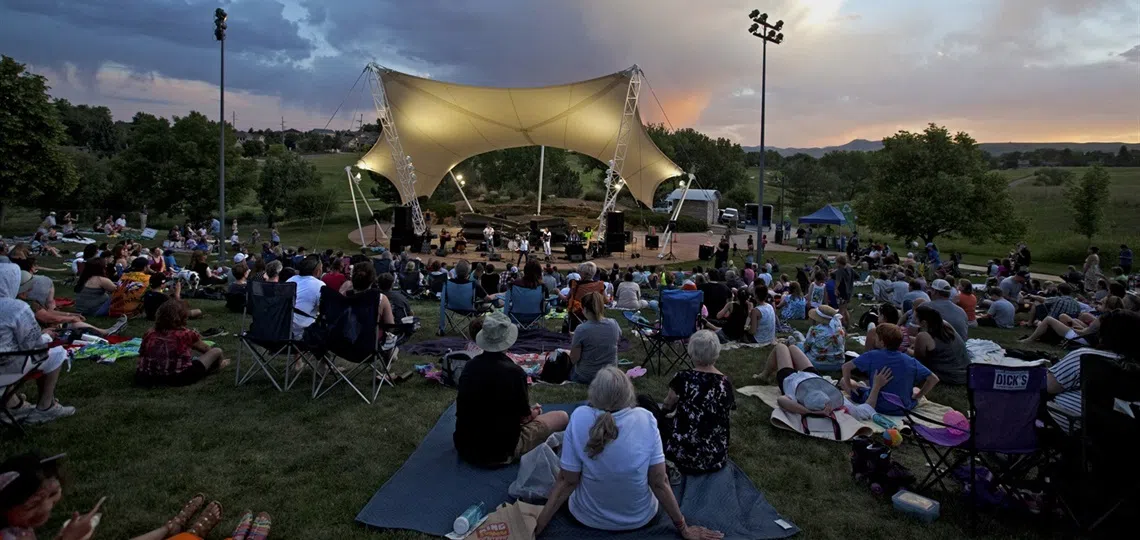 Rockin Block Amphitheatre Concert
