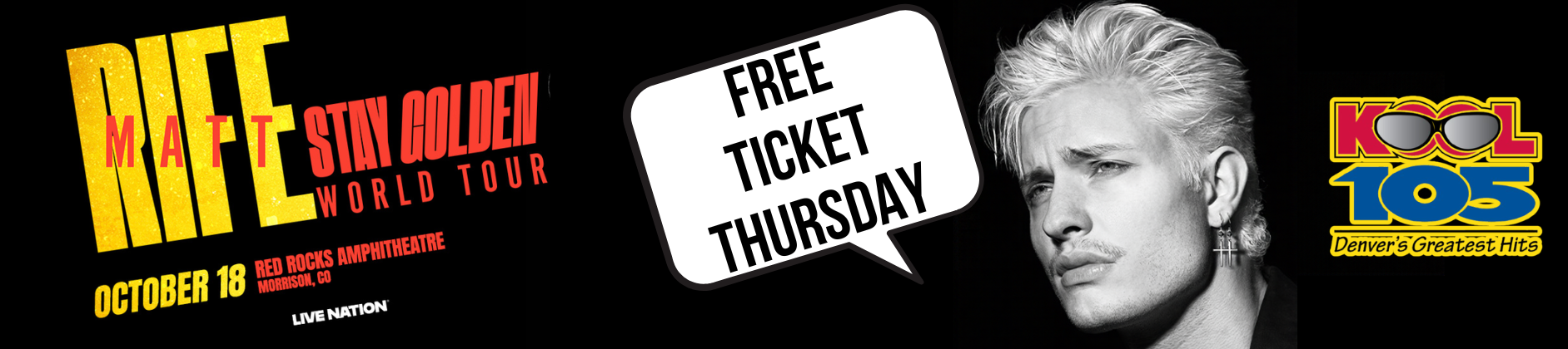 Feature: https://www.kool105.com/2026/02/03/free-ticket-thursday/