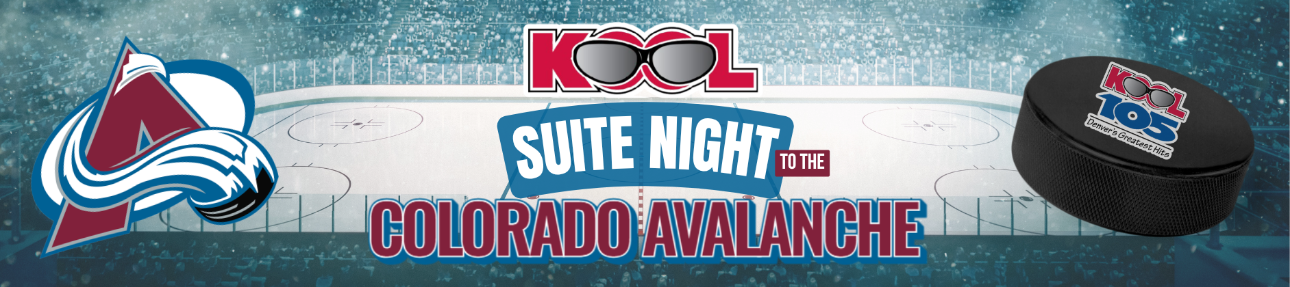 Feature: https://www.kool105.com/kool-suite-night-at-the-avalanche-game