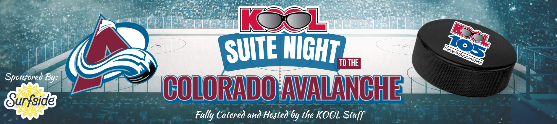 Feature: https://www.kool105.com/kool-suite-night-at-the-avalanche-game