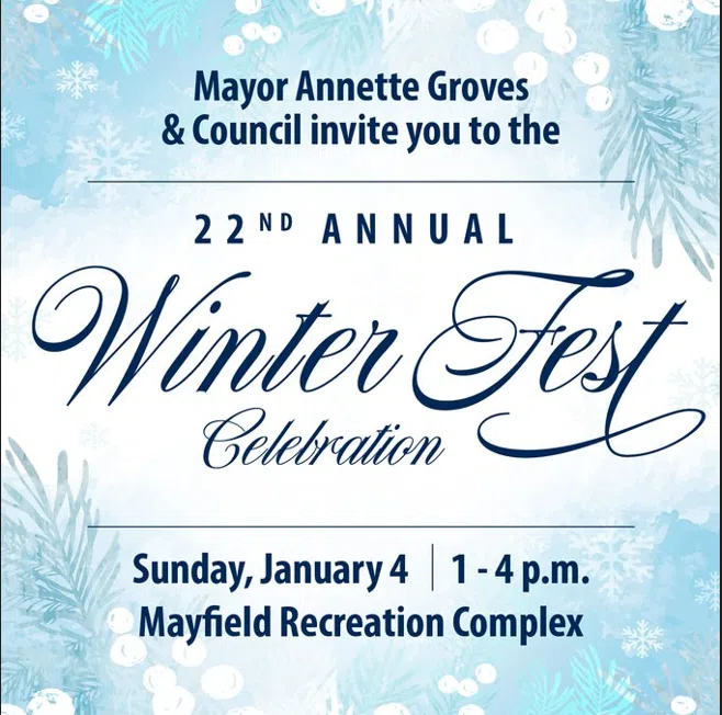 Caledon WinterFest on January 4th!