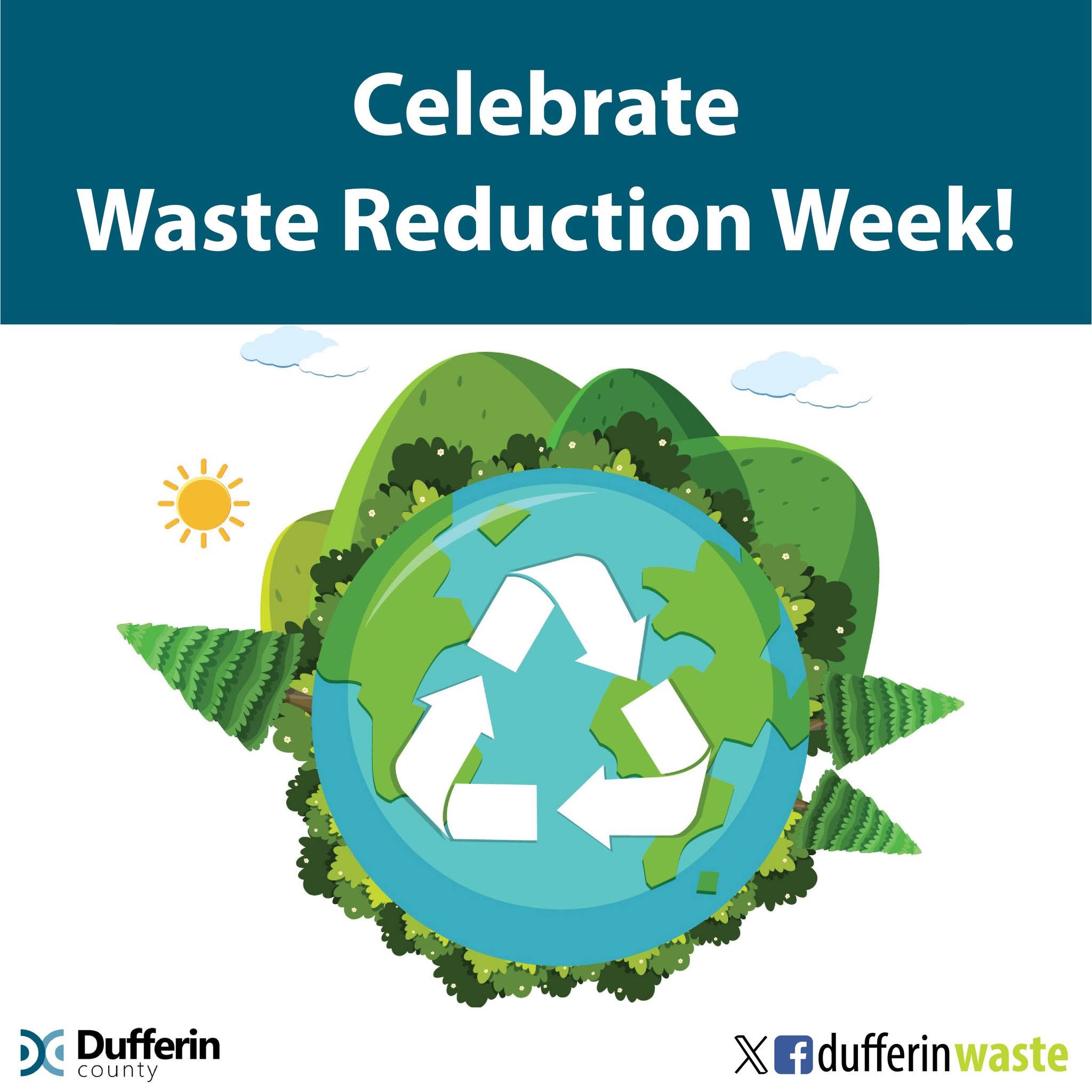 October 19 to 25 is Waste Reduction Week