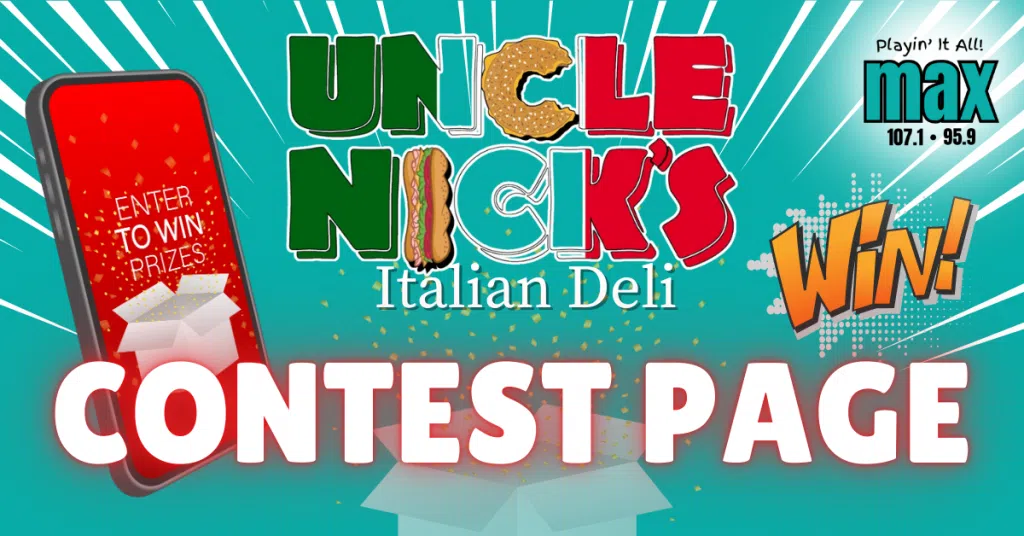 Uncle Nick's Max Contest