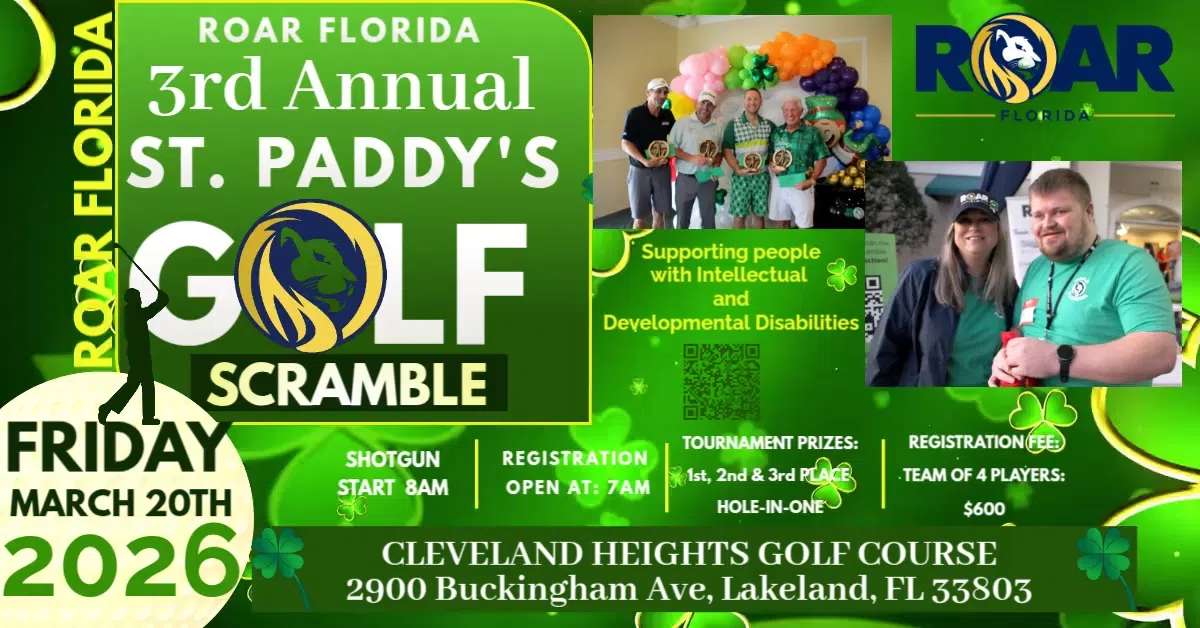 Feature: https://roarflorida.org/event/2026-st-paddys-charity-golf-scramble/