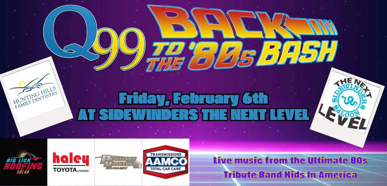 Feature: https://q99fm.com/back-to-the-80s-bash/