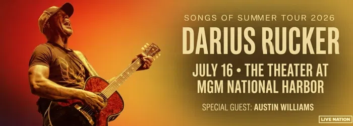 Feature: https://www.livenation.com/event/1avfZ_A39raZdueA/darius-rucker-songs-of-summer-tour-2026