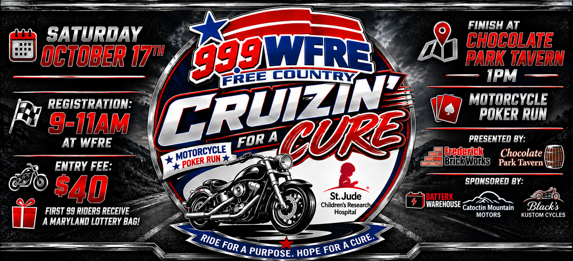 Feature: https://www.wfre.com/cruizin-for-a-cure-for-st-jude/