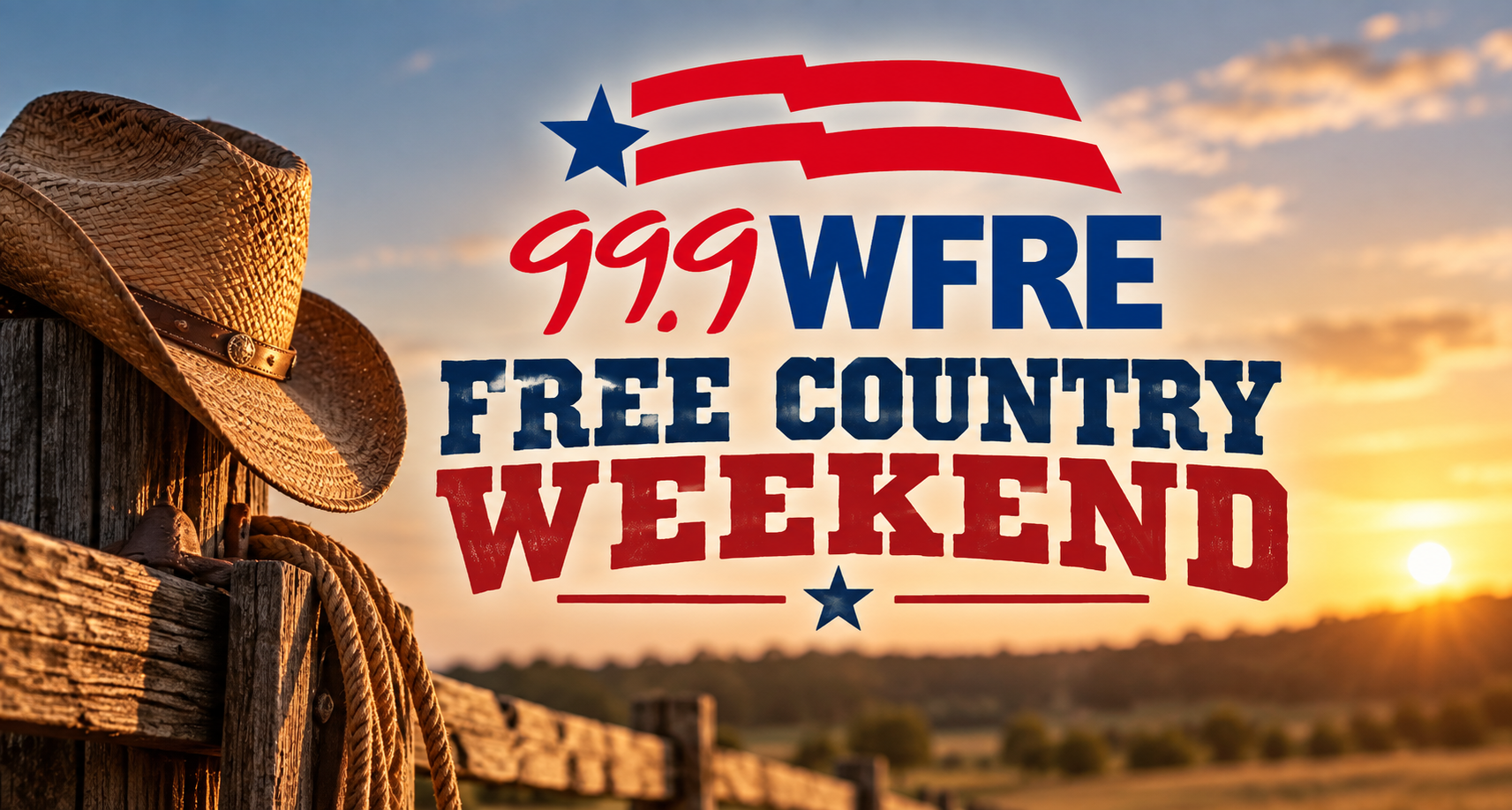 Free County Weekend Graphic