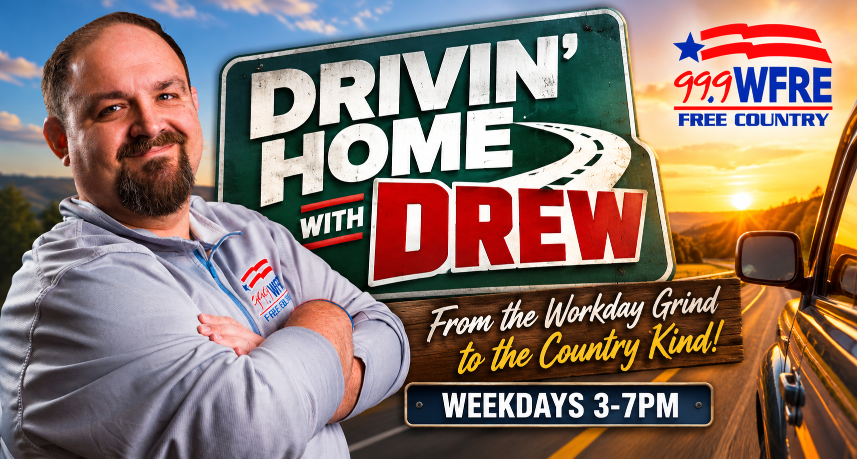 Drew Drivin Home