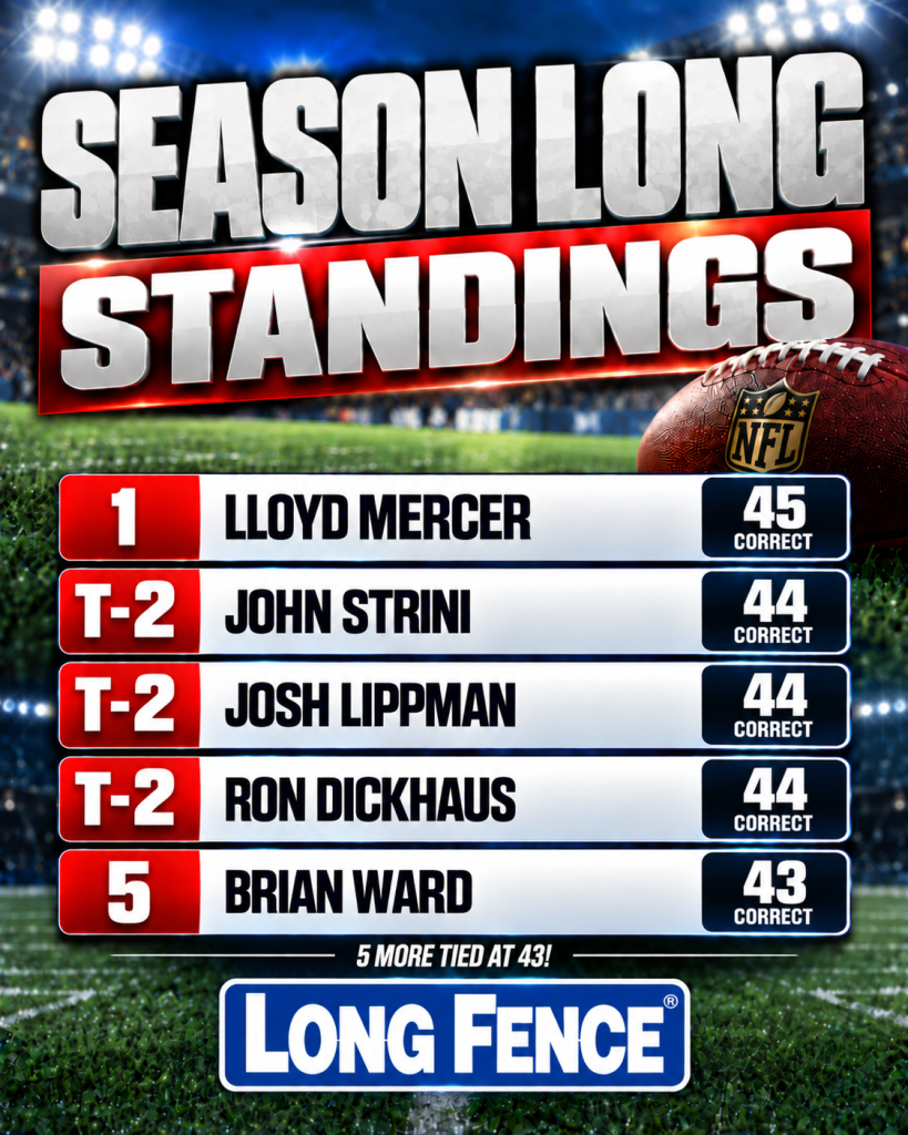 Through4 Weeks Standings Graphic