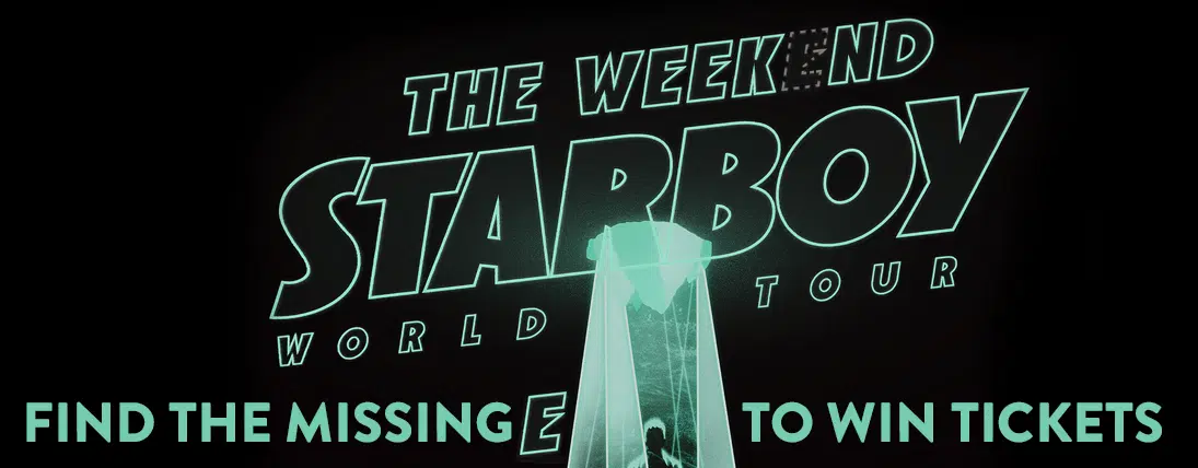 Win Tickets to see the Weeknd