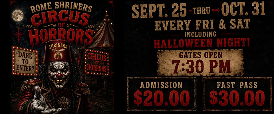 Feature: https://romegeorgia.org/events/circus-of-horrors-haunted-house-169-551-977-659/