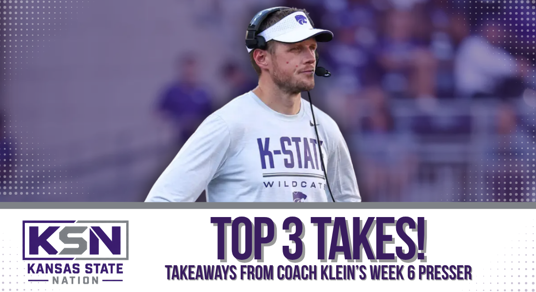 Top Three Takes: Coach Klein’s Week Six Presser