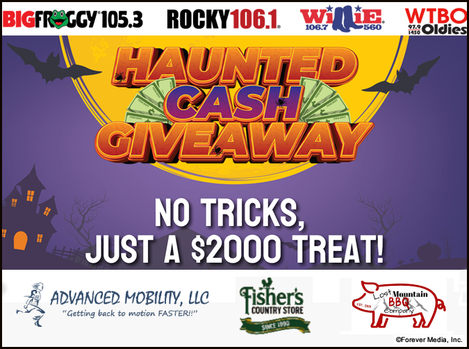 Feature: https://www.forevercumberland.com/win/haunted-cash-giveaway/