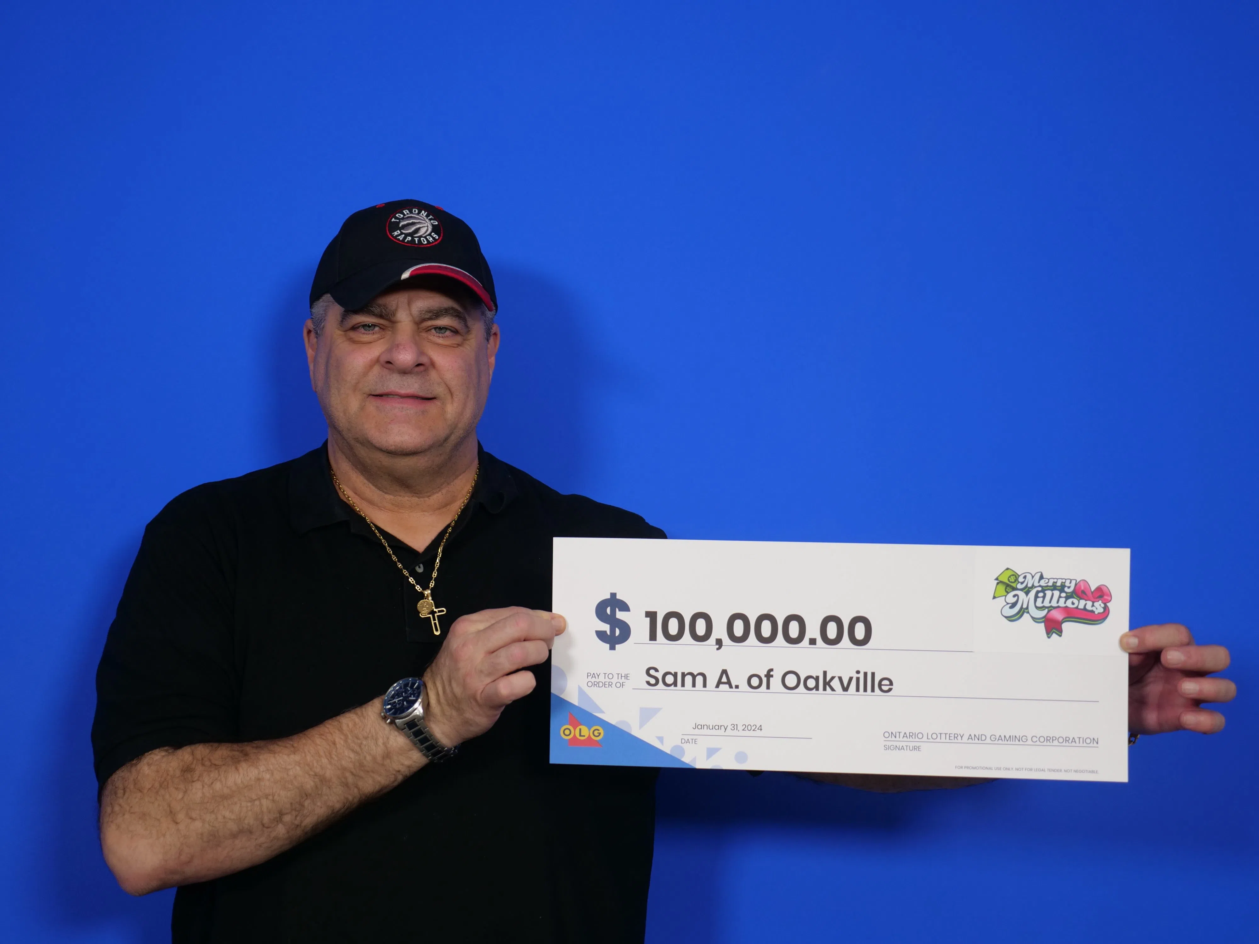 Oakville man wins big on new lottery game
