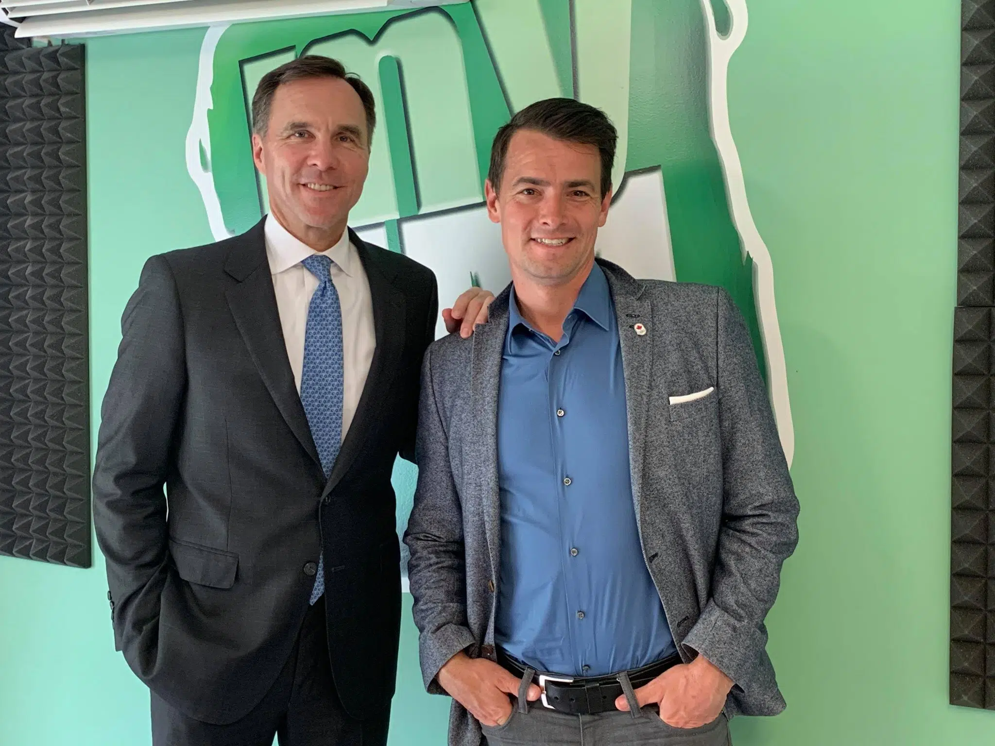 Federal Finance Minister Bill Morneau Calls Into myFM to Talk Economy Ahead of the Election