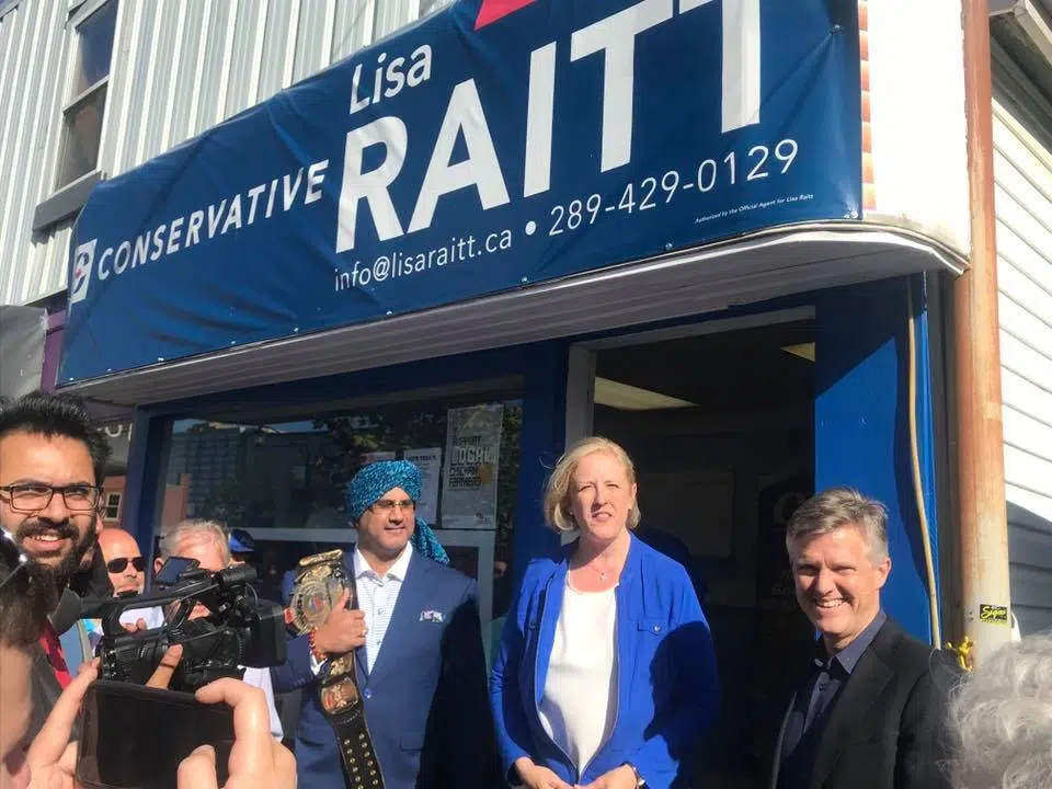 Lisa Raitt Launches Campaign on Saturday in Downtown Milton 