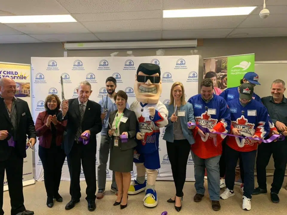 Milton District Hospital launches nine new Smilezones for the hospital 