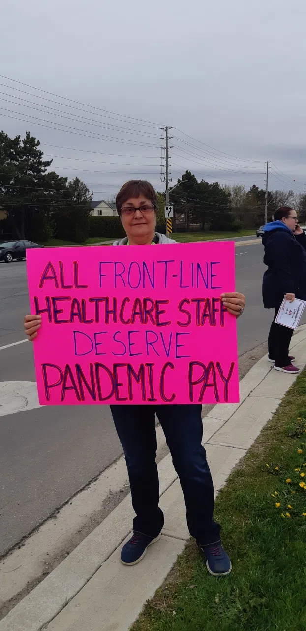 COVID-19: Hospital workers strike due to lack of pandemic pay