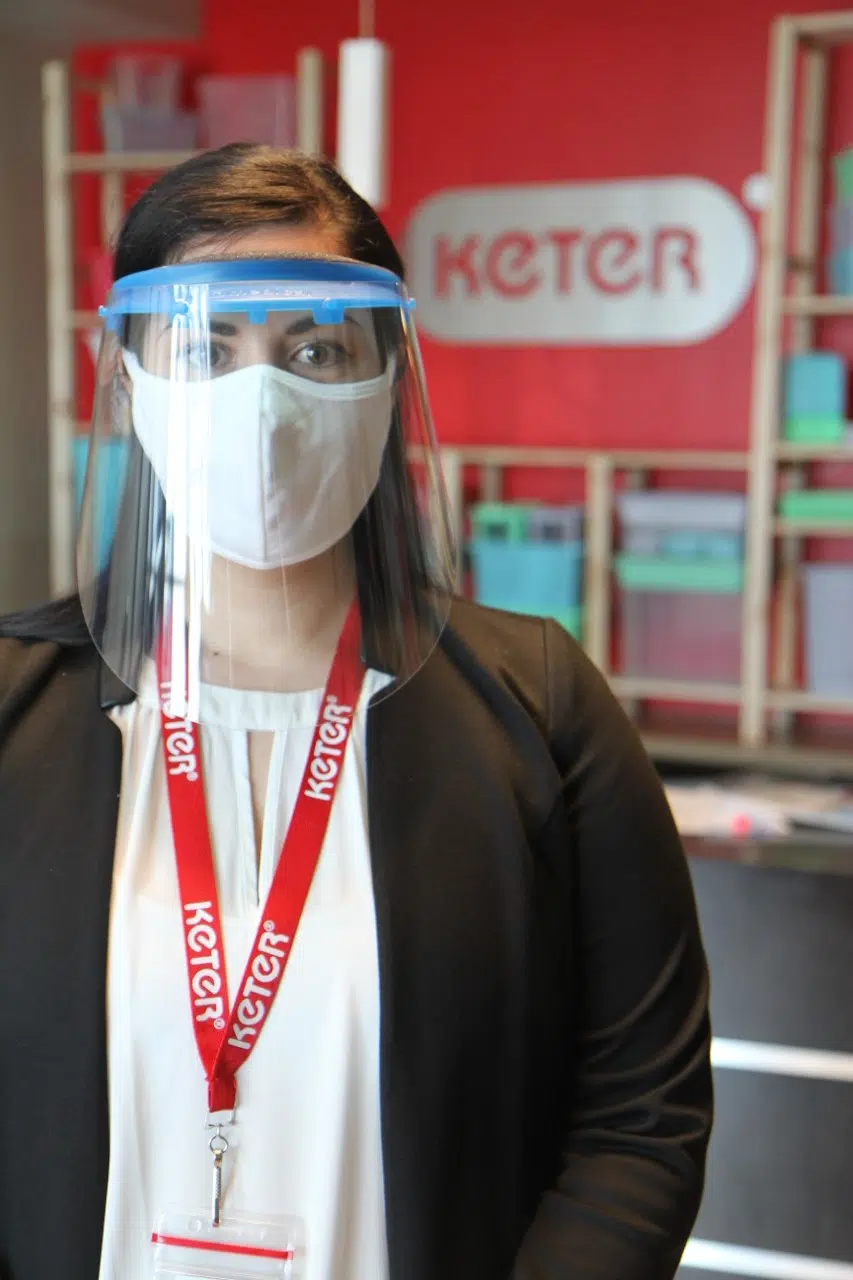 COVID-19: Keter North America producing face shields for those in need