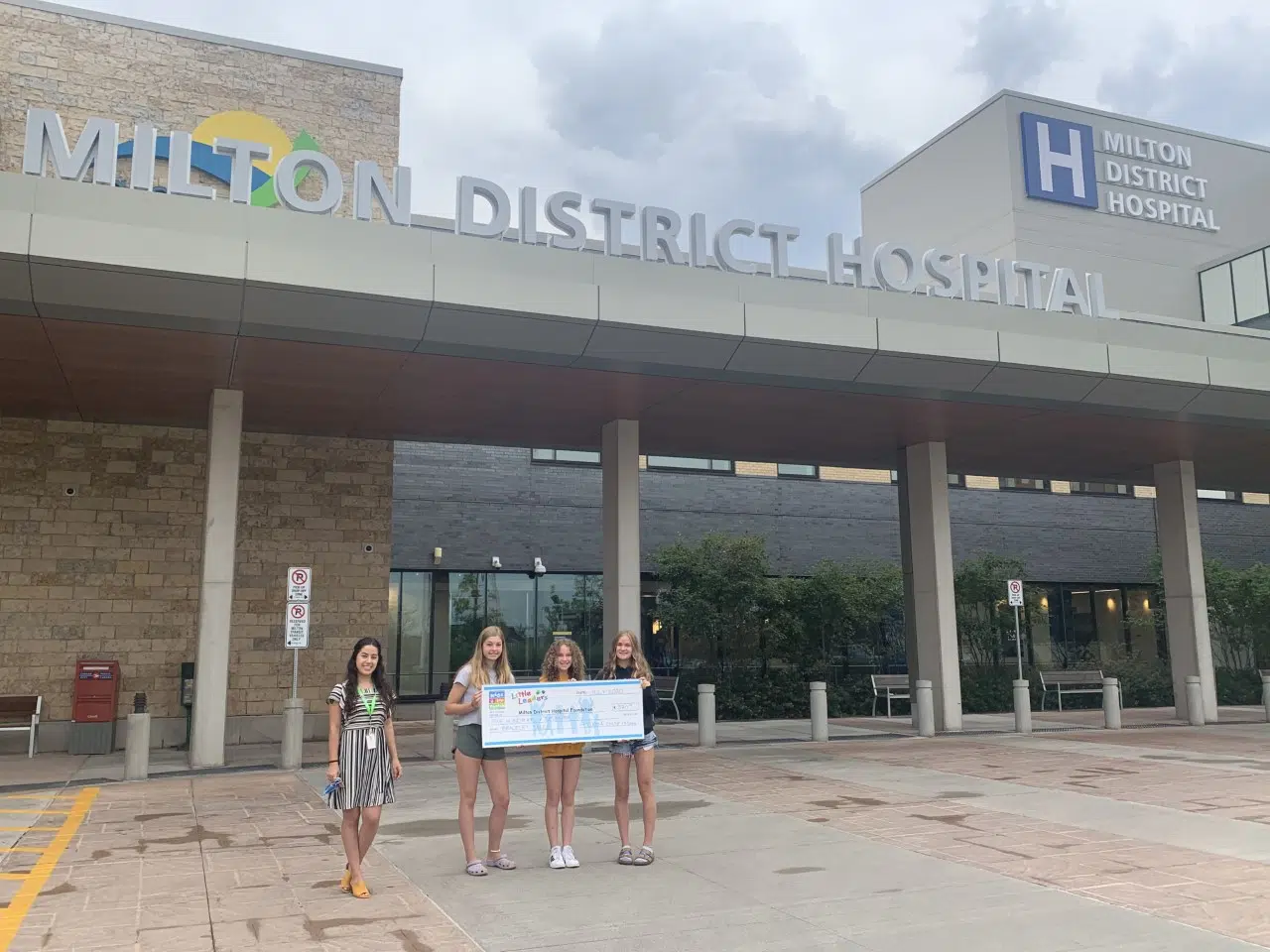 Local group 'Little Leaders' donates money to Milton Hospital