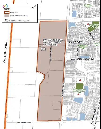 Virtual public meeting taking place for Milton Education Village