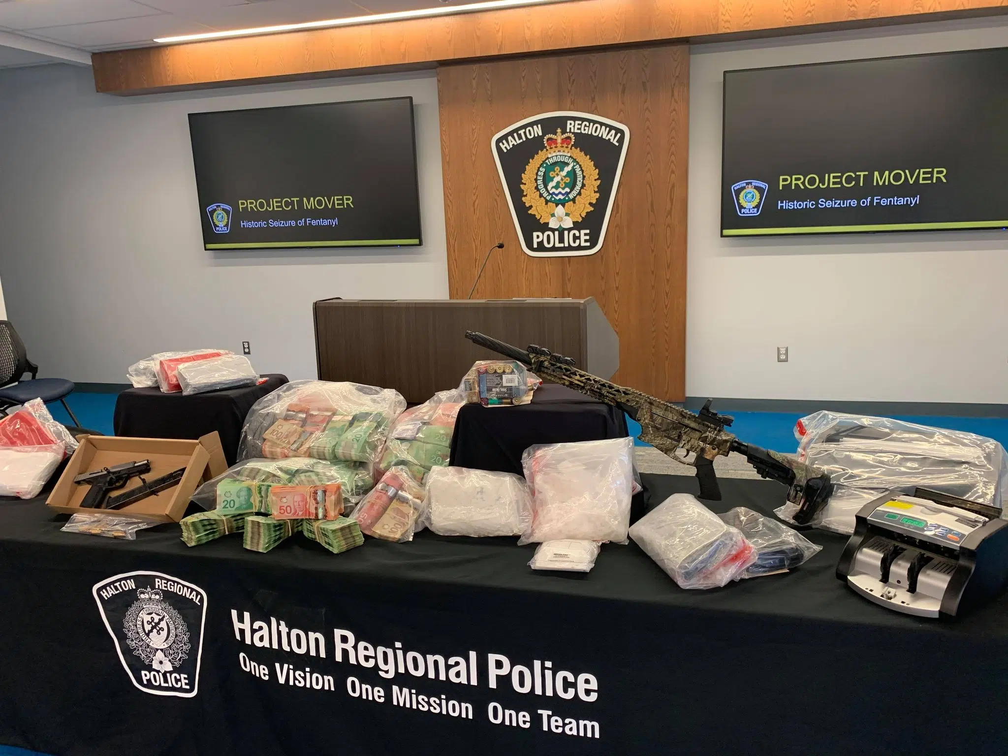 'Project Mover' seizes more than $4 million in fentanyl, along with cash, guns, vehicles