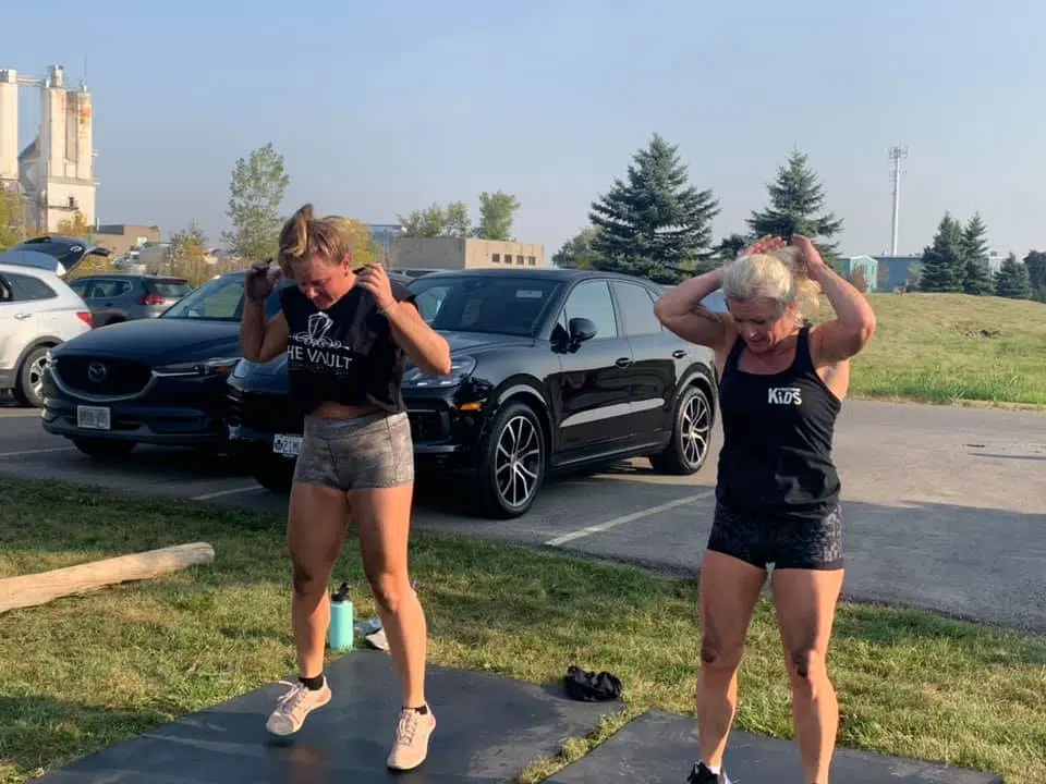 Thousands of burpees raised thousands of dollars for Halton Women's Place