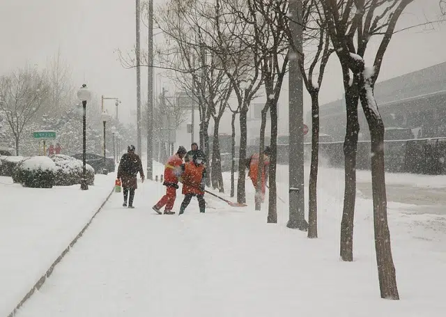 If you'll need help shoveling snow, the Town of Milton can help