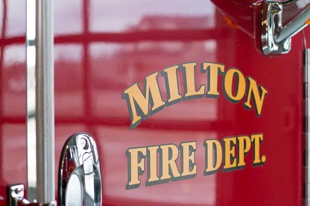 House fire in Milton sends resident to hospital for treatment