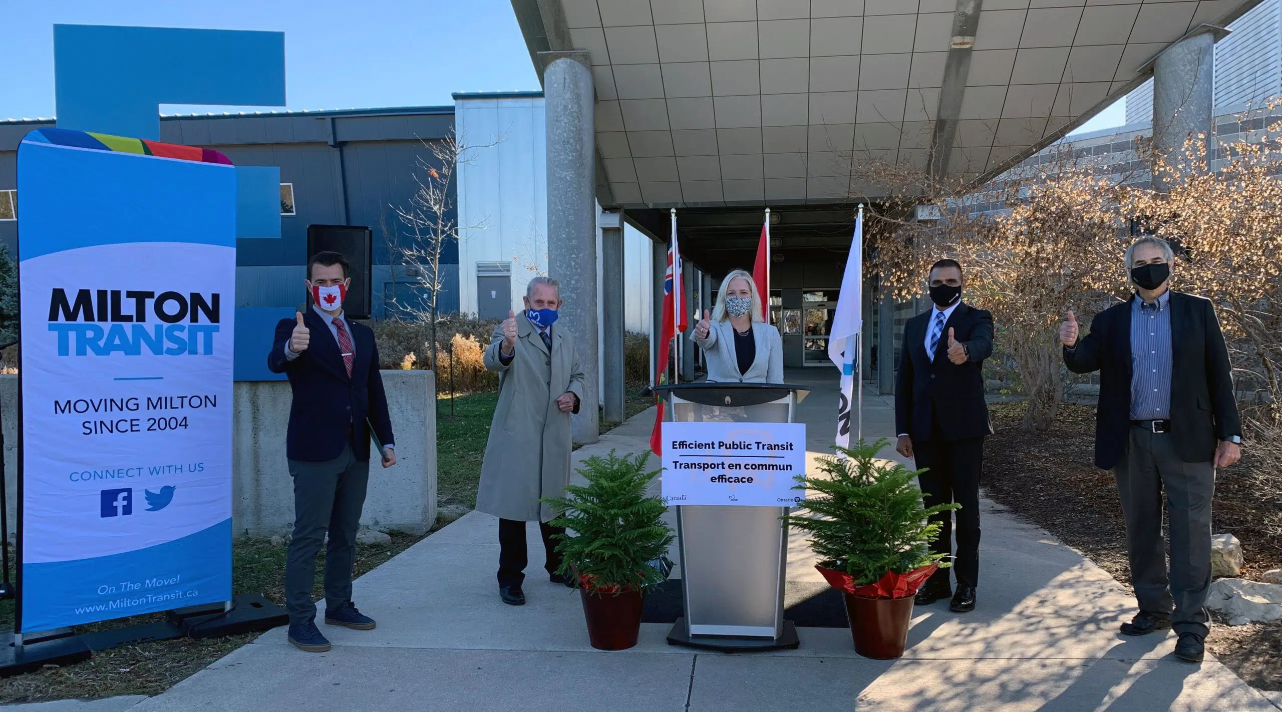Milton Transit getting financial boost from federal, provincial governments