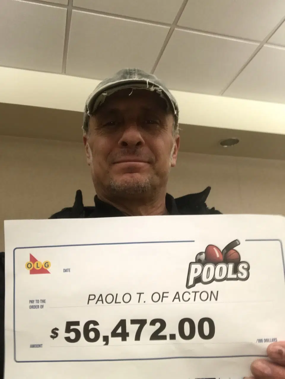 Halton man wins big playing OLG football game