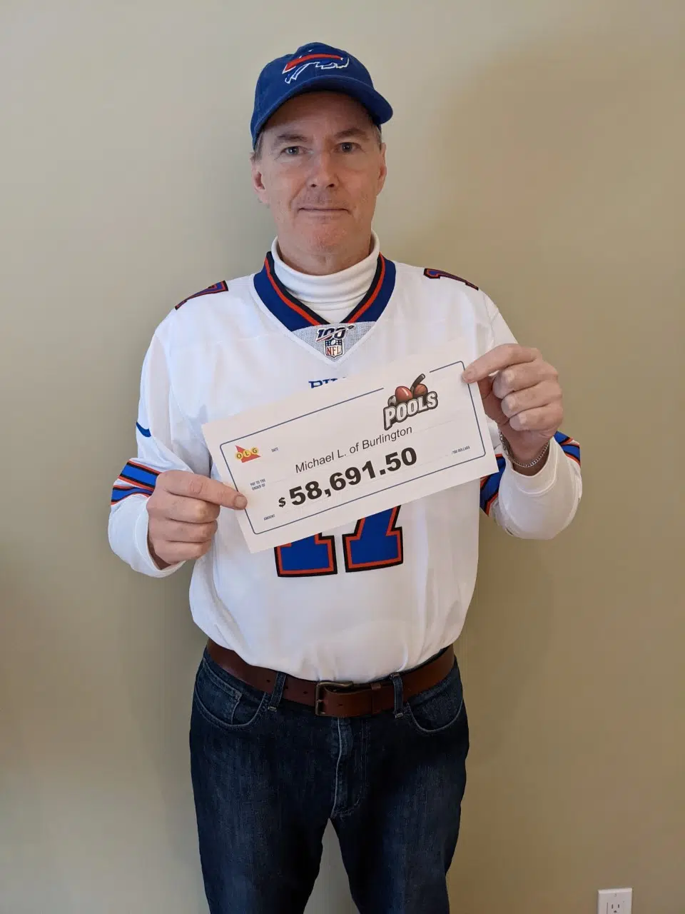 Another Halton resident wins $50,000 through OLG football game