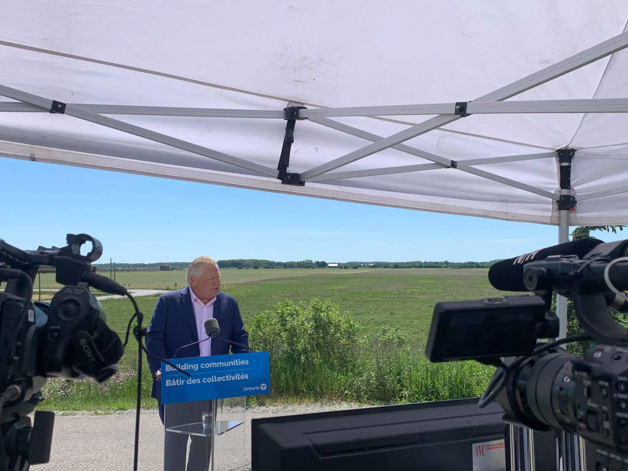 Premier Ford announces joint campus in Milton