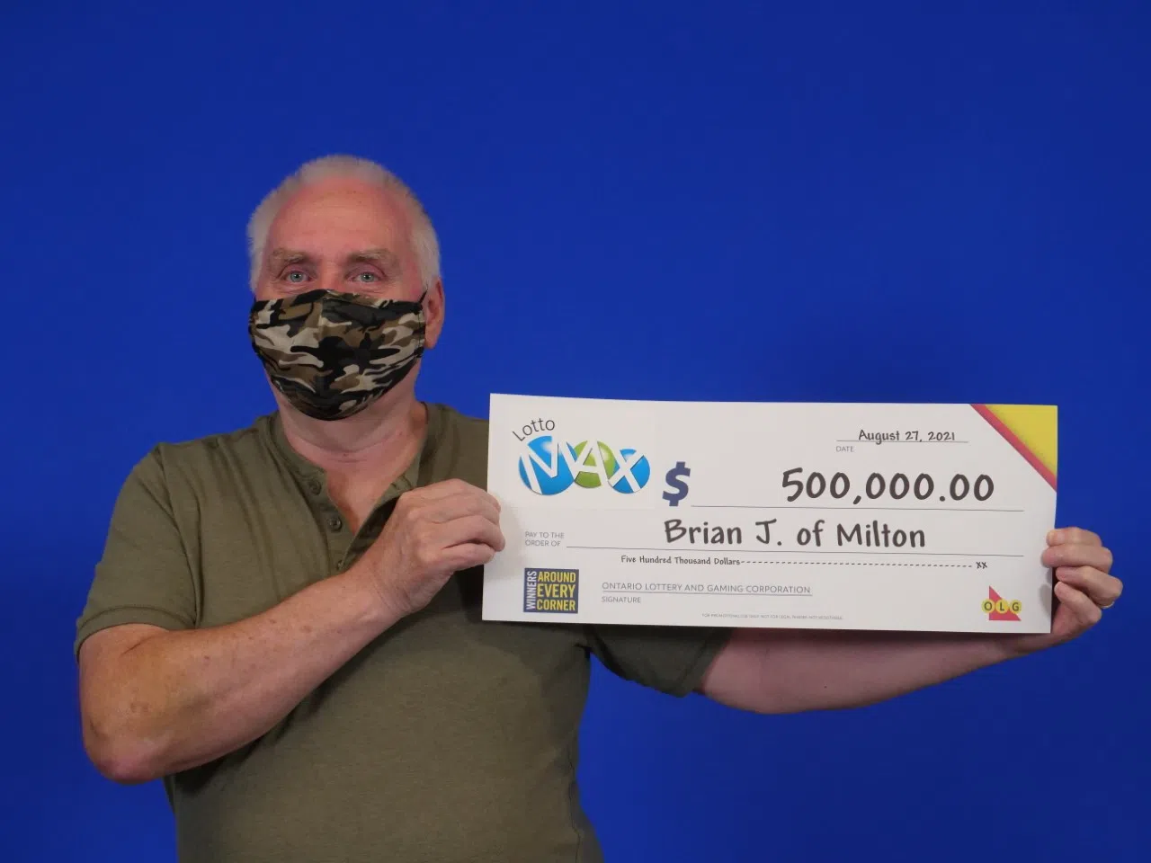 Retired Milton man plans to buy puppy with lottery winnings